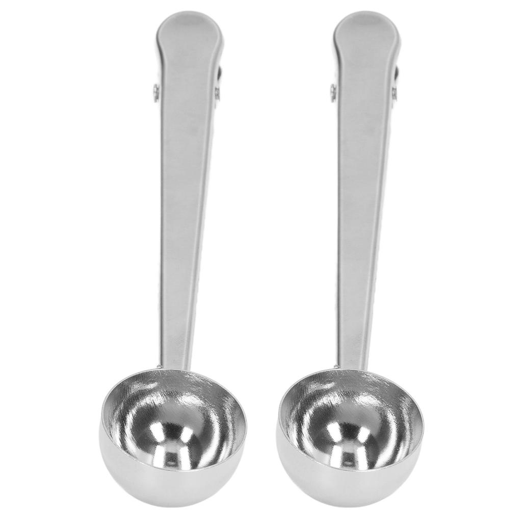 2 шт. Кофейная ложка-зажим, матовый внешний вид, тонкая работа, классический современный пищевой материал, кофе