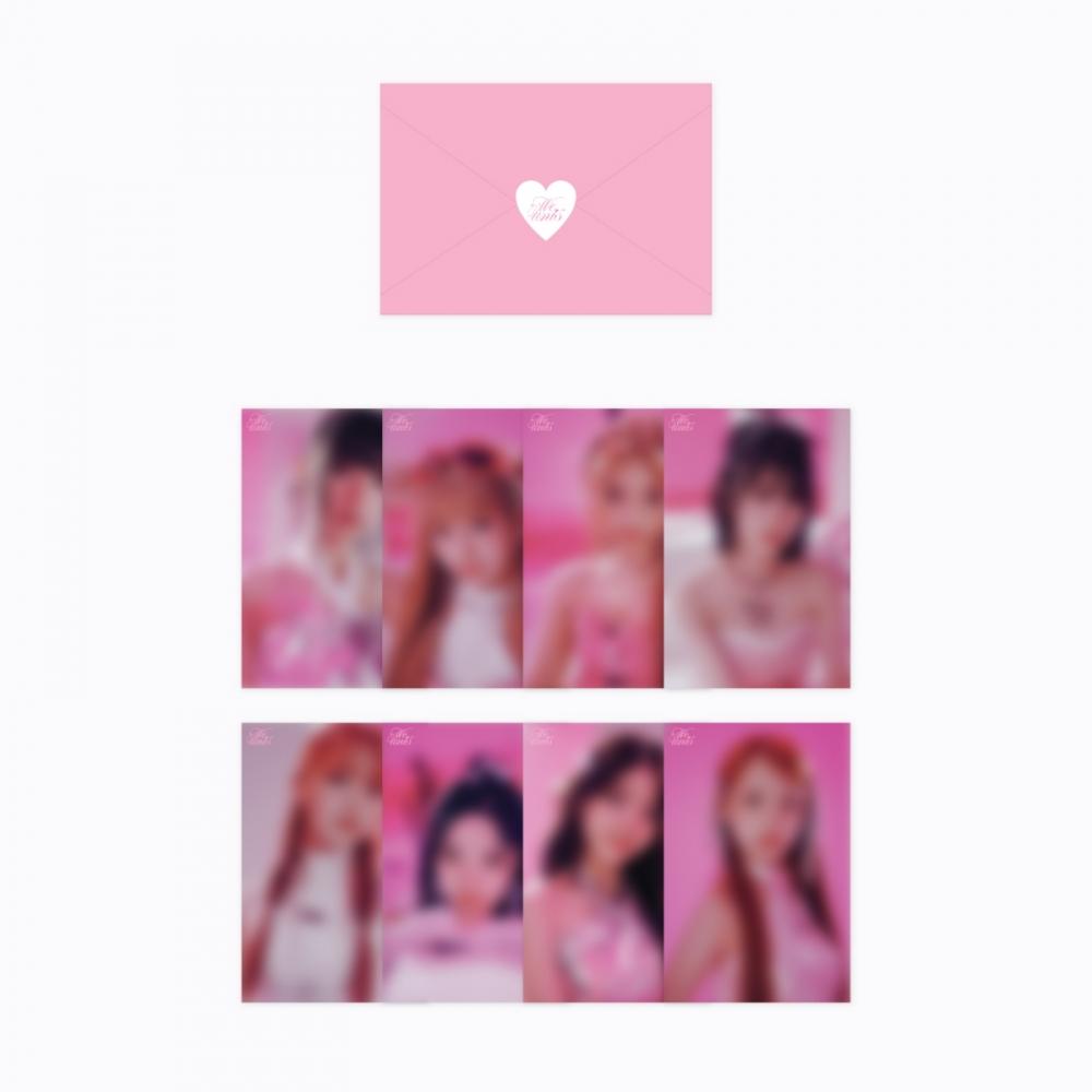 Unis 02 Postcard Set Unis 1st Mini Album Pop Up Official Md