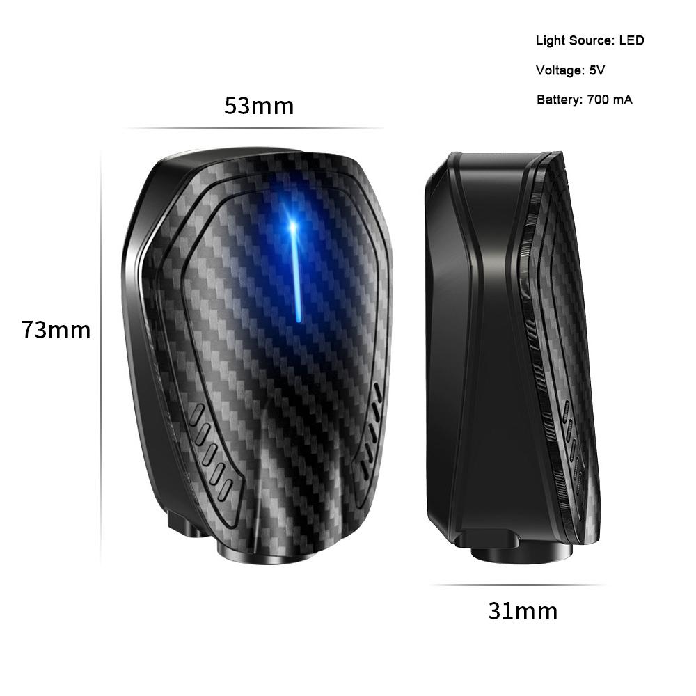 2pcs USB Rechargeable For Volvo XC60 XC90 XC40 XC70 Logo R Design Car Door HD LED Lamps Projector Courtesy Welcome Lights