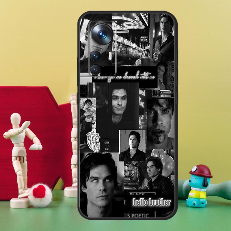 Чехол Damon Salvatore Дневники Вампира Для Xiaomi 15T 14T 13T Pro 13 14 15 Ultra 17 Pro Max POCO F5 F6 F7 X5 X6 X7 Pro