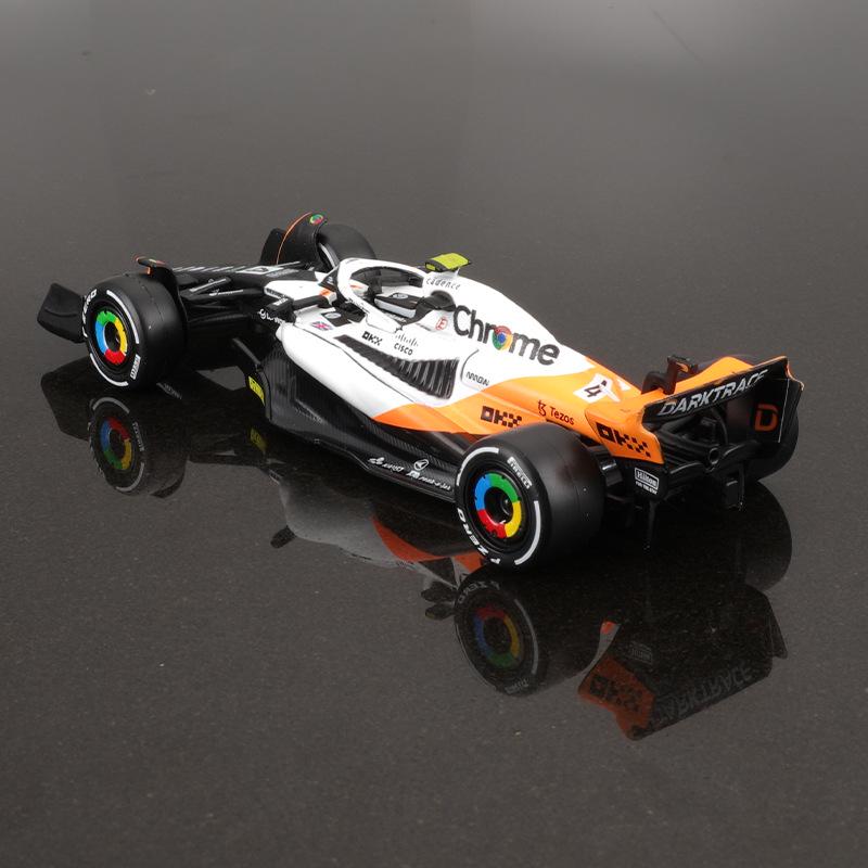 2024 Bimei McLaren F1 MCL60 1:43 Металлическая гоночная игрушечная модель автомобиля Сплав Симуляция