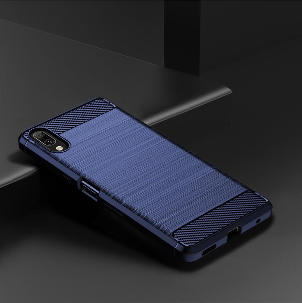Brushed Texture Case For Sony Xperia 10 1 IV Iii 5 Ii Lite L3 L2 L1 Plus 8 XA1 Ultra XA2 XA3 XA4 XZ4 XZ5 XZ3 Cover Carbon Case