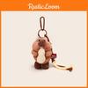 Cute Cartoon Eating Peanuts Groundhog Plush Toy Pendant Keychain For Bag Decor And Gifts