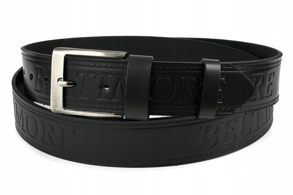Beltimore Leather Belt For Jeans Trousers