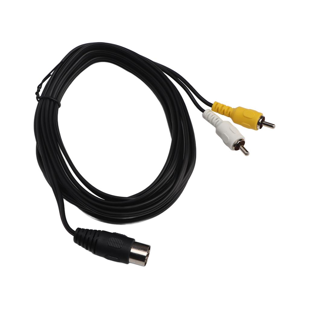 Кабель DIN 8Pin to 2RCA Профессиональный кабель-конвертер DIN 8Pin Male to 2RCA Male для старого звука