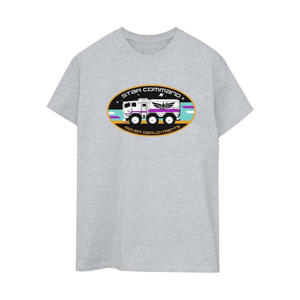 Disney Womens/Ladies Lightyear Rover Deployment Cotton Boyfriend T-Shirt