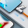 100 Вт кабель для быстрой зарядки 4-в-1 USB C Lightning кабель для синхронизации данных