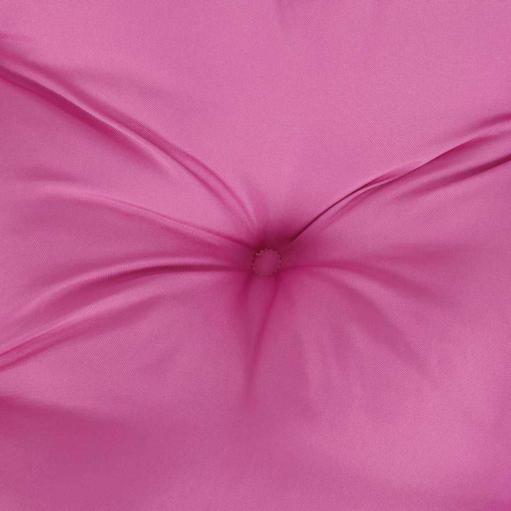 Chair Cushions 4 pcs Pink 50x50x7 cm Oxford Fabric