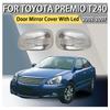 Пластик ABS Аксессуары для заднего вида автомобиля Накладка на зеркало двери со светодиодом для Toyota Premio T240 2002 2003 2004 2005 2006 2007 Обновление автомобиля