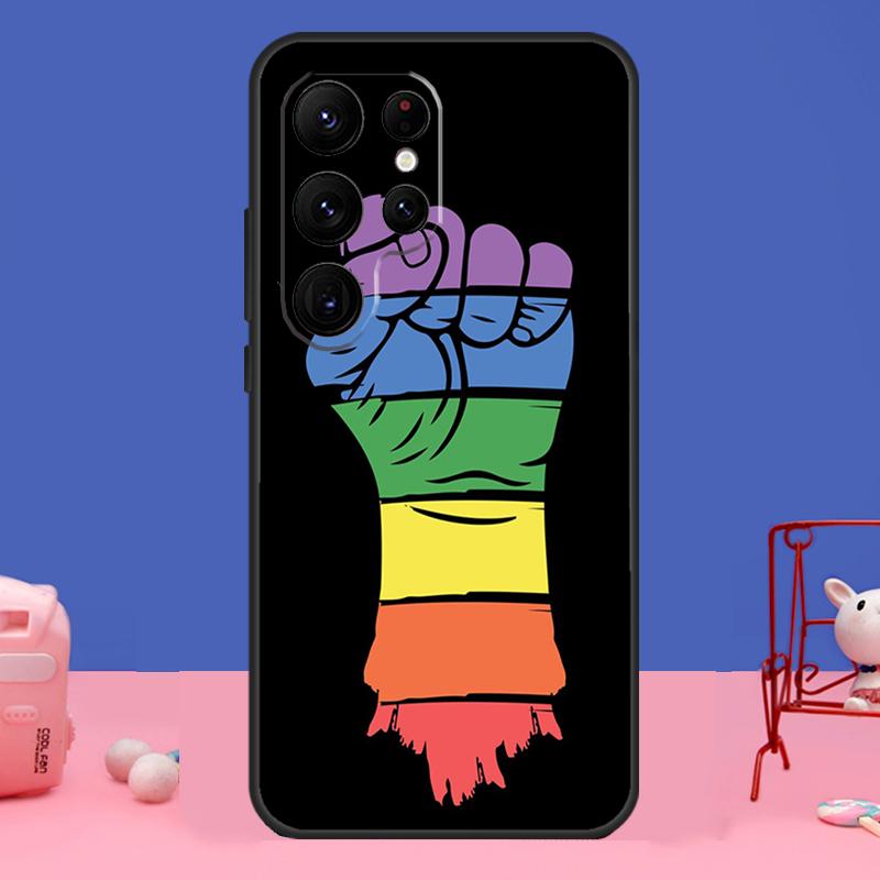 Gay Pride Flag LGBT Case For Samsung Galaxy S24 Ultra S23 S22 S21 S20 FE Note 20 S8 S9 S10 Note 10 Plus Cover