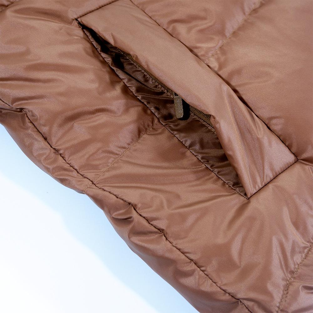 Куртка с капюшоном Lulu Short из утиного пуха, устойчивая к холоду: 4-сетчатый пуховик, съемный и теплый для фитнеса осенью/зимой