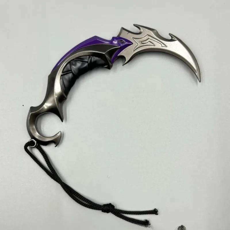 15см Брелоки Valorant Нож-Керамбит Ближний Бой Оружие Reaver Игровой Периферийный Меч Необрезанный Клинок Катаны Аксессуар Милый Подарок Игрушка Коллекционный