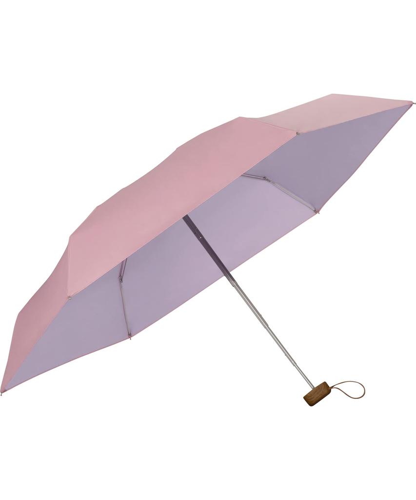 Затемнение внутри полностью УФ как для солнца, так и для складного зонта Wpc. Зонт, цветной, маленький, розовый, 50 см, затемнение, 100% защита, дождь, женский