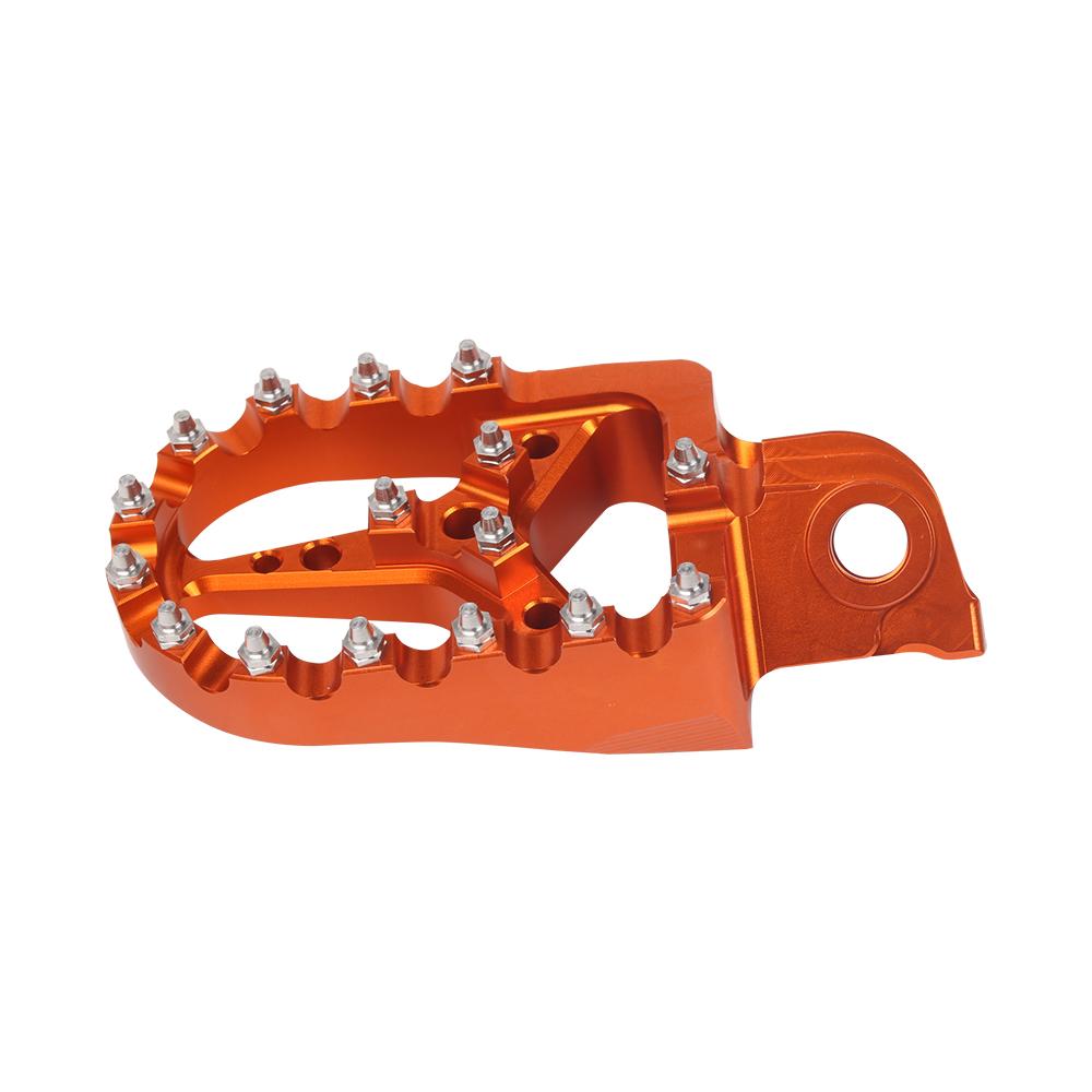 For Fantic XMF XEF 125 X MF X EF Motorcycle Accessories Footrest Footpeg Foot Pegs Rest Foot Pedals Wide Fat Roating Foot Pegs