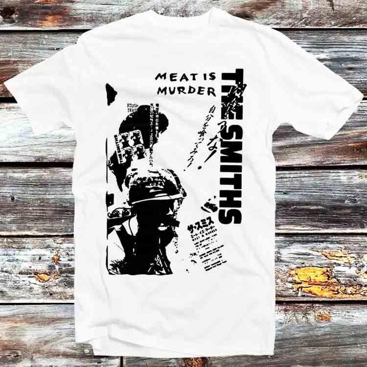 The Smiths Мясо — это убийство Японская футболка B905