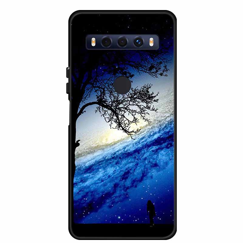 Для чехла TCL 10 SE 10SE Coque Черный ТПУ Силикон Мягкая задняя крышка Чехлы Для телефона TCL 10 SE 6.52" Funda Сумка Защитный чехол