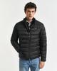 Зимняя куртка Light Down Jacket на двусторонней молнии черная