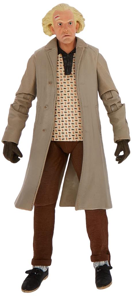 Back To the Future Action Figure Doc Brown 1955 NECA 7" [Item]