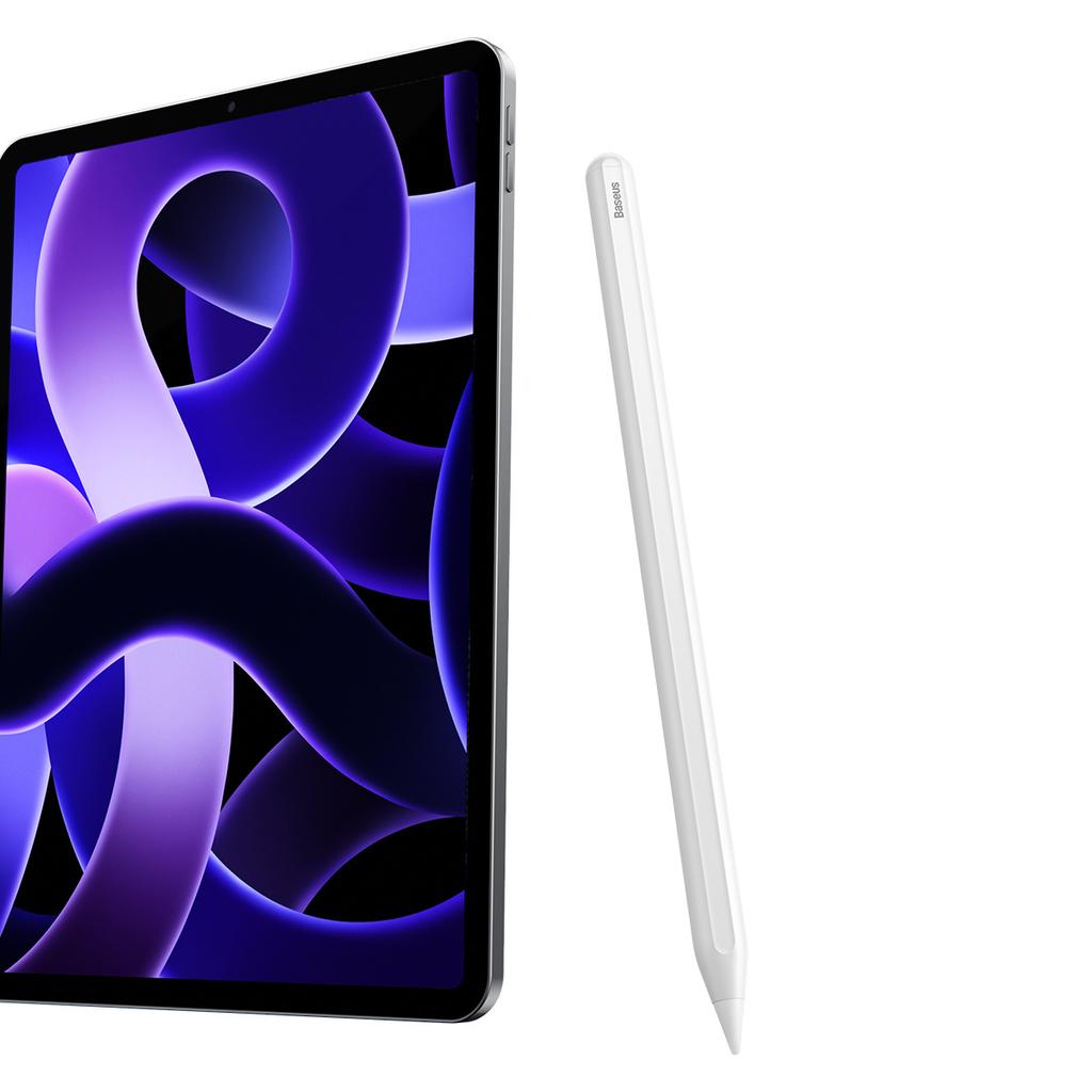 Baseus Precision Wireless Stylus with Replaceable Tip - White (Model SXBC020002)