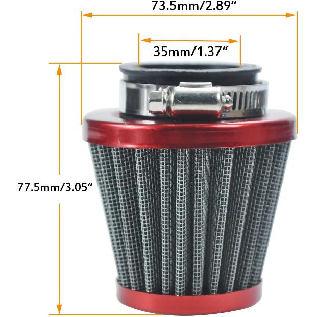 Карбюратор PZ19 Комплект воздушного фильтра и топливной линии для 50cc 70cc 90cc 110cc 125cc Tao Tao GK110 Baja SSR Apollo Coolster Китайский детский квадроцикл Go