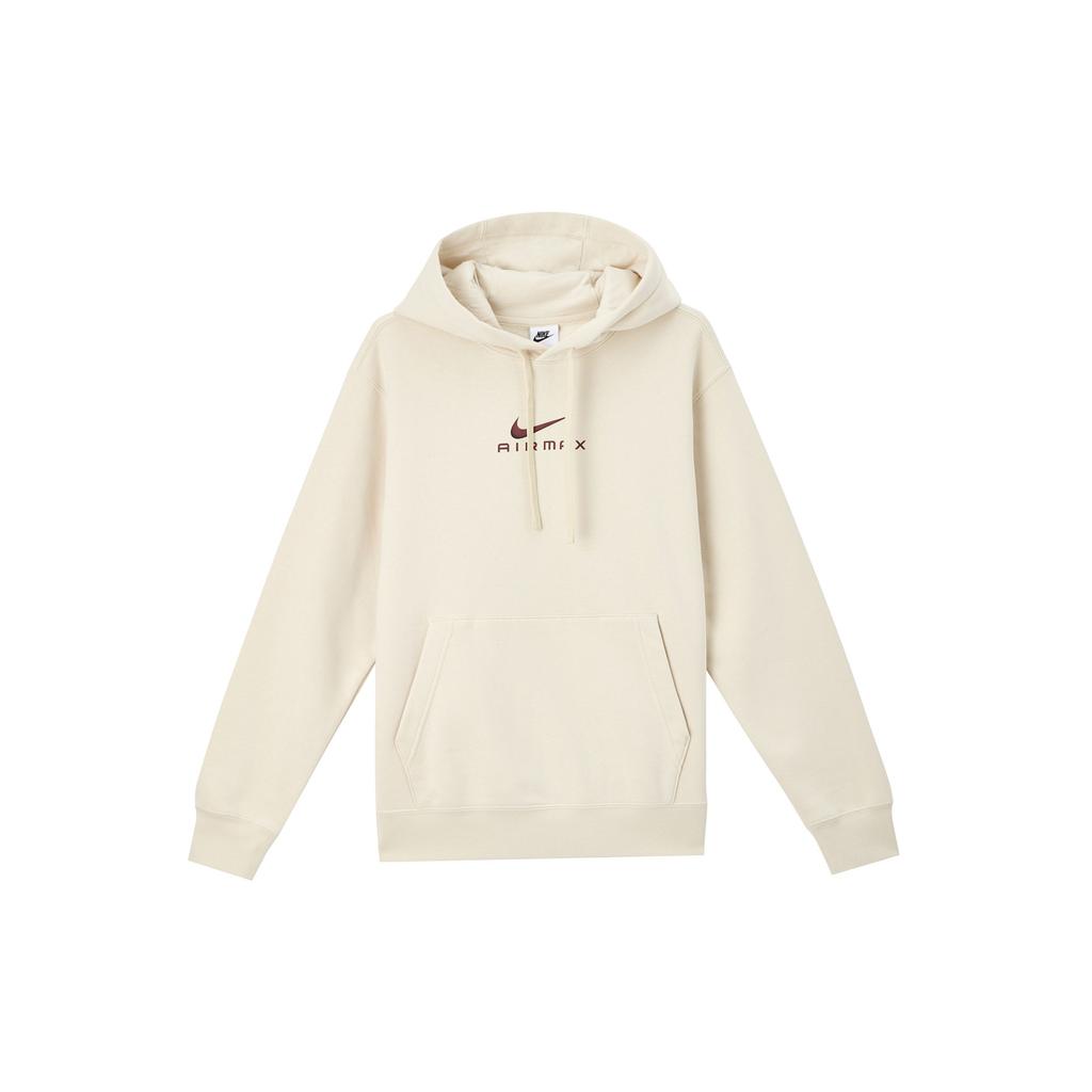 Nike Клубный свитер с капюшоном Sports Letter Sweatshirt Мужские толстовки с капюшоном Light-Hakki HQ2970-234