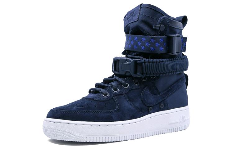 Nike Sf Air Force 1 High 'Midnight Navy' Женские 857872-401