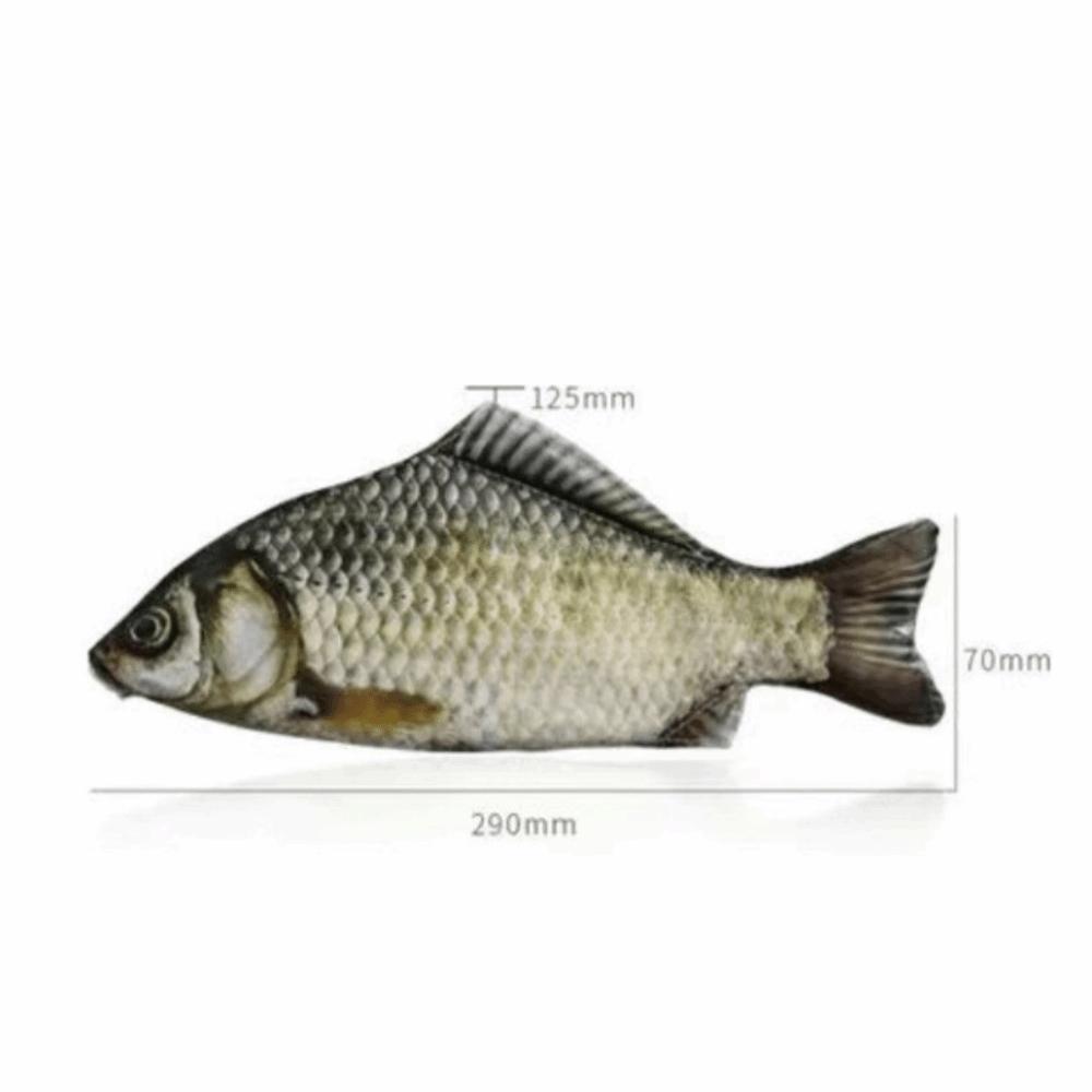 Large Capacity Simulation Fish Pencil Bag Simulation Pencils Pouch Back To School