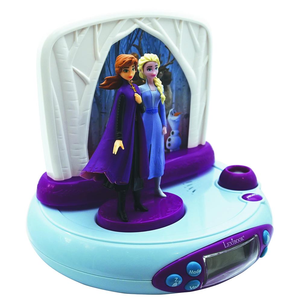 Lexibook Projector Alarm Clock with Sound Frozen Digital Clock Table Clock RP510FZ Genuine Product