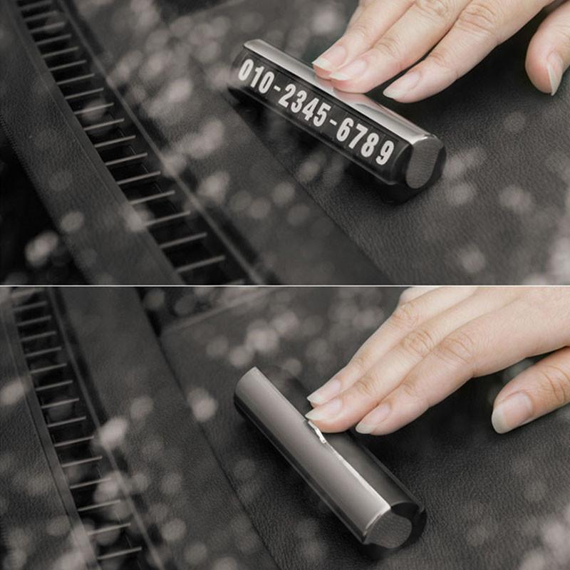 Временный парковочный номерной знак