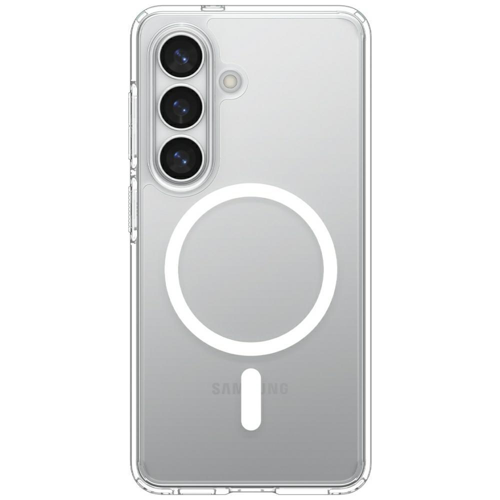 Spigen Ultra Hybrid Mag MagSafe case for Samsung Galaxy S26 clear white