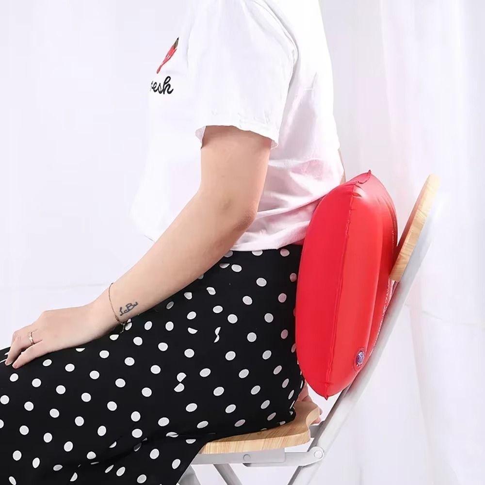 6 Colors Air Cushion Pillows PVC Flocking Inflatable Pillow New Magic Cushion  Household