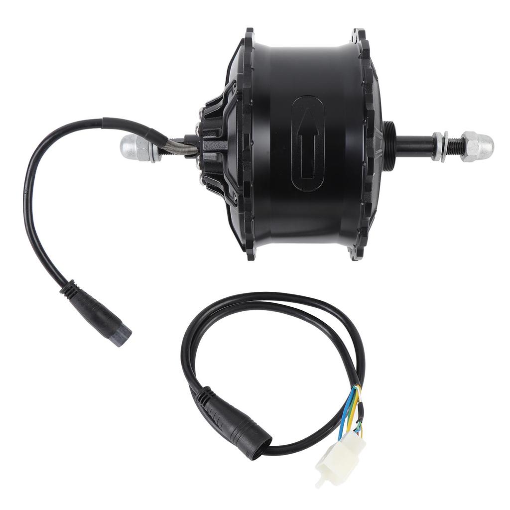 Electric Bike Hub Motor 48V 750W Aluminum Alloy Rear Drive Wheel Gear Hub Motor with 9 Core Adapter