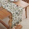 Vintage Long Table Flag Tea Western Table Flag Cloth Light Luxury Jacquard Embroidery Sense Long Tablecloths
