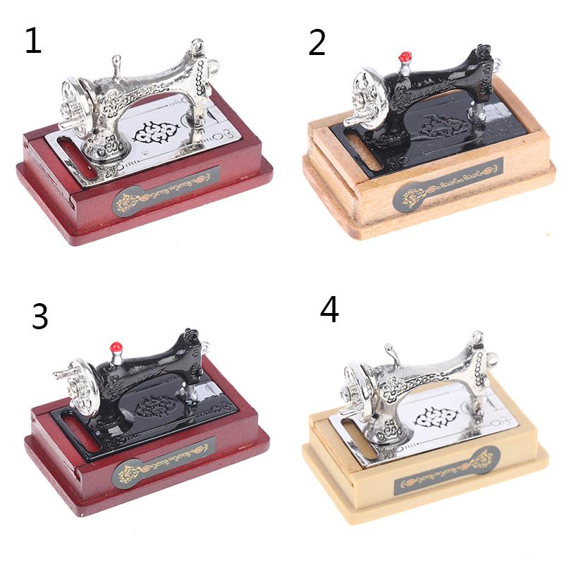 1:12 Dollhouse Miniature Furniture Sewing Machine Tailor Toy Decor Accessories
