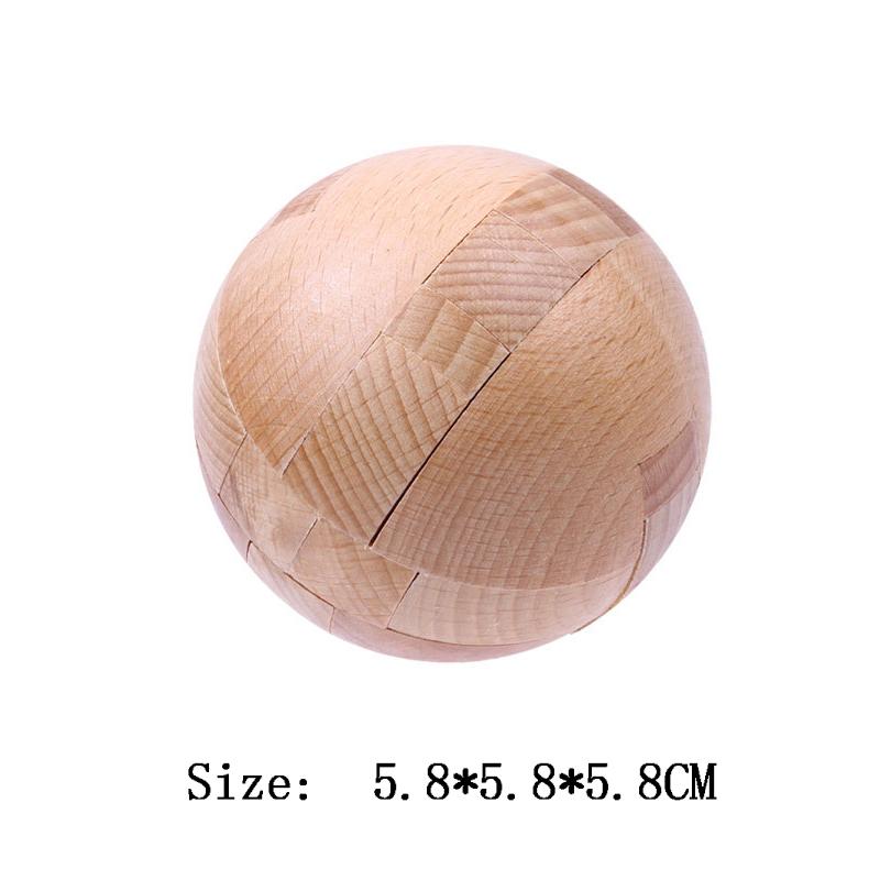 Деревянный замок Kong Ming Lu Ban Lock IQ головоломка Inteligencia Rompecabezas 3D De Madera Монтессори развивающие игрушки