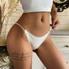 Sweet Girl Panties Lace Edge Thin Waistband Cotton Crotch Briefs