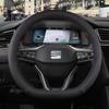 Для Seat ibiza 6L 6J 6P 6F KJ1 FR автомобильный чехол на руль из искусственной кожи Нескользящий 9 цветов автоаксессуары Быстрая доставка