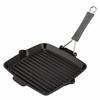 Staub Square Grill Pan, 24cm, Black, 1202123