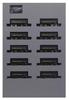 KATO N Gauge Seki3000 Железнодорожная модель грузового вагона с углем, набор из 10 вагонов, 10-1220