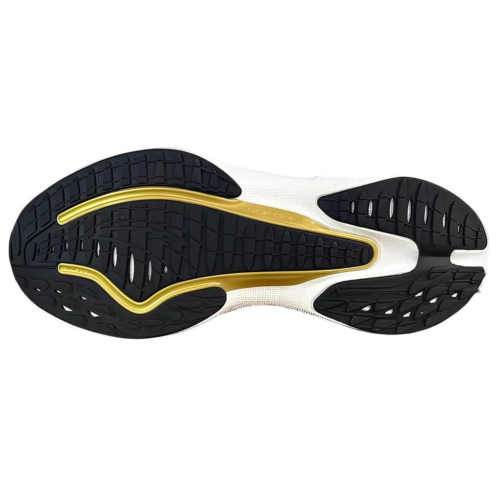 Anta Mach 2.0 Slip Resistant Durable Breathable Lightweight Running Shoes Men Sneakers Black Gold 112235588S-3