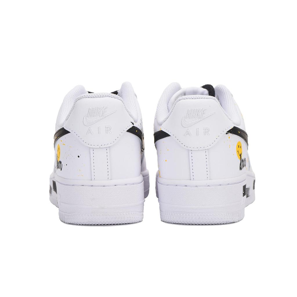 Nike Nike Air Force 1 07 Низкие Скейтбордические Кроссовки Мужские Черно-Белые CW2288-111(Команда59-)