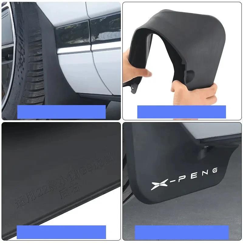 For Xpeng XiaoPeng G9 2025 2025 2025 2025 Mudguards Splash Guards Fender Car Mudflaps Front Rear Car Cover Protecto Accessories