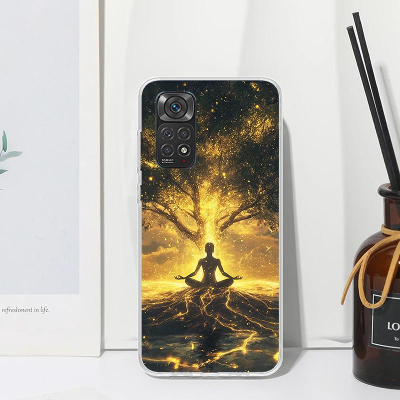 Tree of Life Space Phone Case For Xiaomi Redmi Note 15 13 14S 14 Pro Plus 12S 11S 10S 12 11E 10 11T Art Fundas Back Cover Redmi