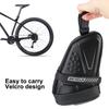 Bicycle Tail Bag Hard Shell Reflective Strap Waterproof Material Bike Saddle bag Large Capacity Cycling Seat Tail Rear Pouch