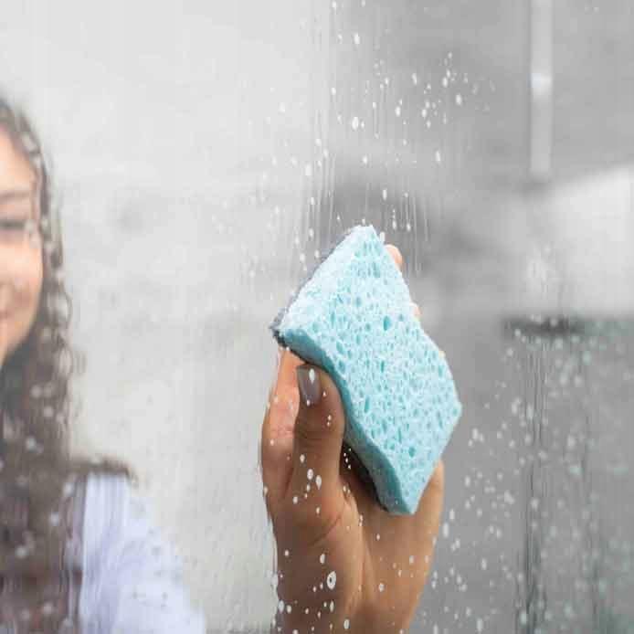 Pro Clean Viscose Dish Sponge with Enzymes, Exceptional Absorbency