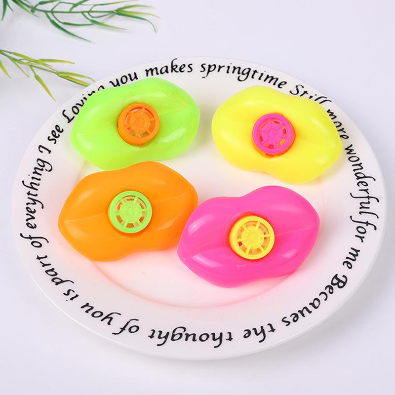 Детский пластиковый свисток Губы Вечеринка и Обучающая игрушка для малышей