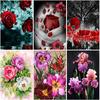 Landscape 5D DIY Diamond Painting Full Round Drill Mosaic Rose Flower Scenery Diamond Art Embroidery Cross Stitch Home Decor