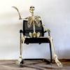 Skeleton Decor For Outdoor Movable Joints Full Size Skeleton Model Weather-Resistant Outdoor Decorations Spooky Photo Props