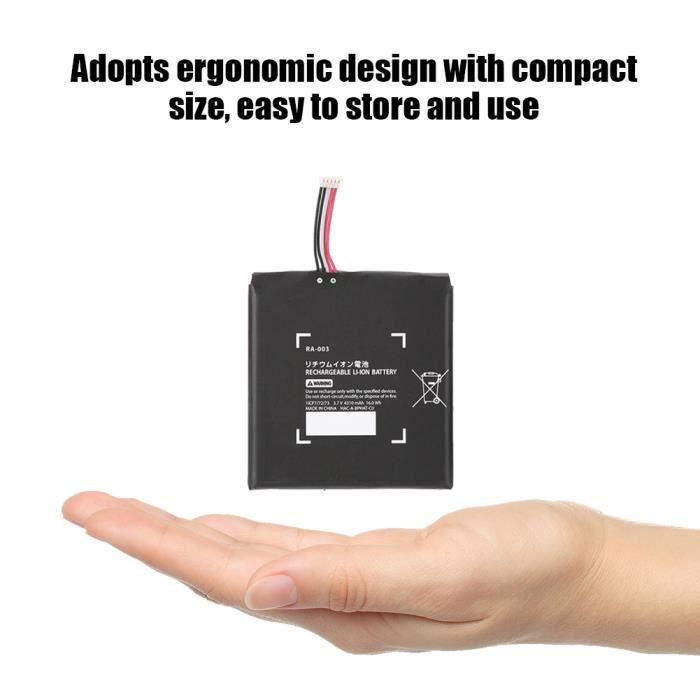 Аккумулятор для игровой консоли - Cuque - Nintendo Switch - 4310 мАч - Внутренняя замена - Черный