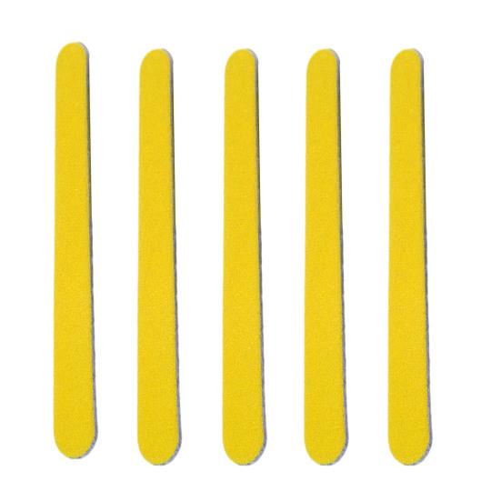 20/100Pcs 100/180 Grit Wooden Nail Files Compact Portable Multipurpose DIY Disposable Nail Files Manicure Tool Set